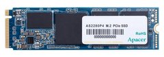Накопичувач SSD Apacer M.2 256GB PCIe 3.0 P4