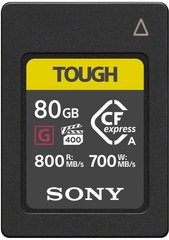 Карта памяти Sony CFexpress Type A 80GB R800/W700MB/s Tough CEAG80T.SYM фото