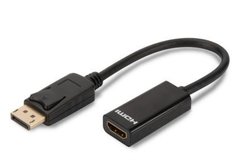 Адаптер ASSMANN DisplayPort to HDMI (AM/AF) 0.15m Black