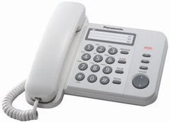 Дротовий телефон Panasonic KX-TS2352UAW White 
KX-TS2352UAW фото