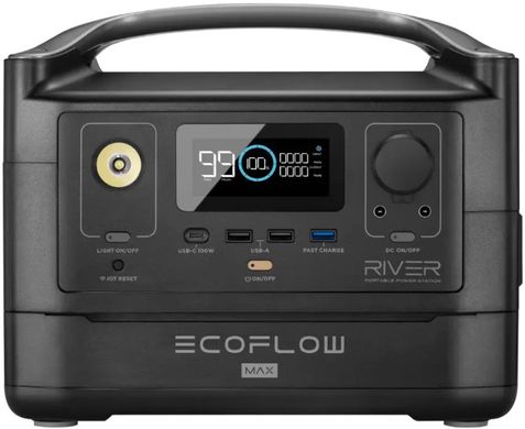 Зарядна станція EcoFlow RIVER Max EFRIVER600MAX-EU фото