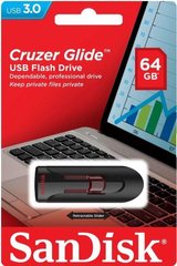 Накопитель SanDisk 64GB USB 3.0 Type-A Glide SDCZ600-064G-G35 фото