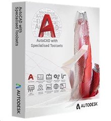 Autodesk AutoCAD - including specialized toolsets AD Commercial New Single-user ELD Annual Subscription