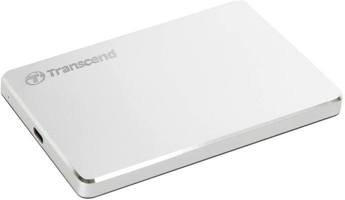 Портативный жесткий диск Transcend 2TB USB 3.1 Type-C StoreJet 25C3S Silver