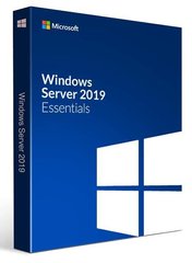 Примірник ПЗ Microsoft Windows Server 2019 Essentials 64Bit, англійська, диск DVD, 1-2CPU