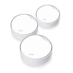 Маршрутизатор TP-LINK DECO X50 PoE 3PK AX3000 1xGE LAN/WAN 1x2,5GE LAN/WAN MU-MIMO OFDMA MESH DECO-X50-POE-3-PACK photo