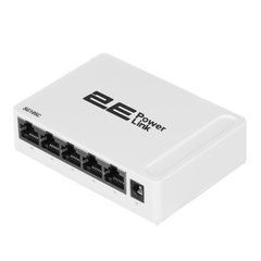 Комутатор 2E PowerLink SG105C 5xGE, Гiгабітний, некерований, десктоп 2E-SG105C фото