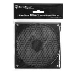 Пылевой фильтр для вентилятора SilverStone FF121B, 120mm, Black SST-FF121B photo