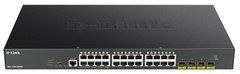 Коммутатор D-Link DGS-1250-28XMP 24xGE PoE, 4xSFP+, 370W, WebSmart DGS-1250-28XMP фото