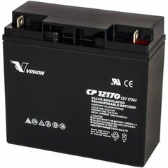 Акумуляторна батарея Vision CP 12V 17Ah 
CP12170HD фото