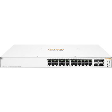 Комутатор HPE Aruba Instant On 1930, 24xGE, 4xSFP+ ports, 195W PoE Class 4, LT Warranty JL683B фото