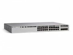 Комутатор Cisco Catalyst 9200L 24-port PoE+, 4 x 1G, Network Essentials C9200L-24P-4G-E фото