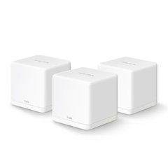 Маршрутизатор MERCUSYS HALO H30 3PK AC1300 2xGE LAN/WAN MESH HALO-H30G-3-PACK фото