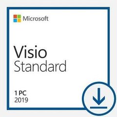 Програмний продукт Microsoft Visio Std 2019 Win All Lng PKL Online DwnLd C2R NR