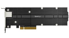 Адаптер Synology SSD 2x M.2 expansion PCIe 3.0 x8 + 10GbE RJ45 E10M20-T1 photo