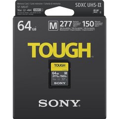 Карта пам'яті Sony 64GB SDXC C10 UHS-II U3 V60 R277/W150MB/s Tough 
SFM64T.SYM фото