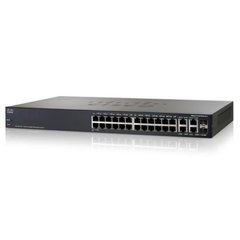Комутатор Cisco SB SG350-28 28-port Gigabit Managed Switch 
SG350-28-K9-EU фото