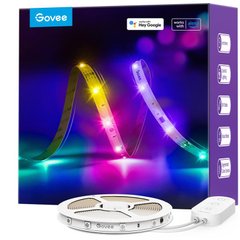 Стрічка світлодіодна розумна Govee H618A LED Strip Light, 5м, RGBIC, WI-FI/Bluetooth, білий