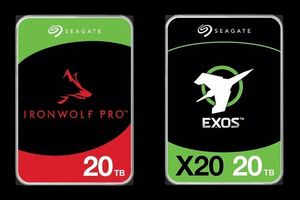 Seagate випустила жорсткі диски Exos X20 та IronWolf Pro ємністю 20 ТБ