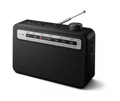 Портативне радіо Philips TAR2506 FM/MW, mono 300 mW, AUX 3.5mm, 2хLR20 
TAR2506/12 фото