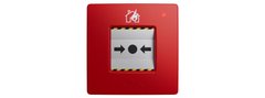 Бездротова настінна кнопка для активації пожежної тривоги вручну Ajax Manual Call Point, jeweller, бездротовий, червоний 000037734 photo