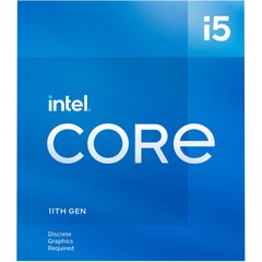 ЦПУ Intel Core i5-11400F 6C/12T 2.6GHz 12Mb LGA1200 65W w/o graphics Box