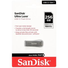 Накопитель SanDisk 256GB USB 3.1 Type-A Ultra Luxe SDCZ74-256G-G46 photo