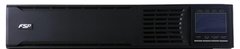 Джерело безперебійного живлення FSP Champ 6KL RM, 6kVA/5.4kW, RT2U, LCD, USB, Terminal in&out