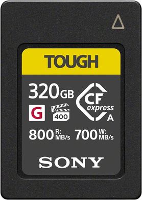 Карта памяти Sony CFexpress Type A 320GB R800/W700MB/s Tough CEAG320T.SYM фото
