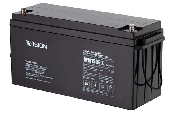 Аккумуляторная батарея Vision FM, 12V, 150Ah, AGM 6FM150E-X фото